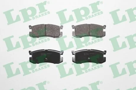 Тормозные колодки дисковые LPR 05P037