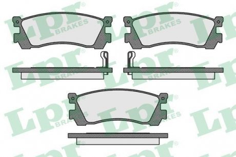 Колодки тормозные LPR 05P038