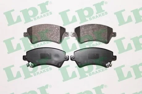Тормозные колодки дисковые LPR 05P1002 (фото 1)