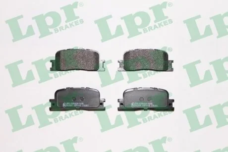 Колодки тормозн. задн. TOYOTA Camry 08/02- 2.0 VVTi LPR 05P1115