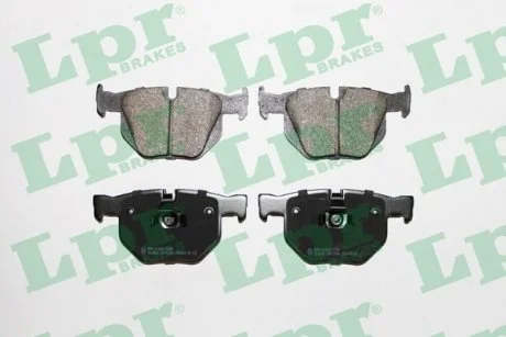 Колодки тормозн. задн. BMW 3 (E90), 3 (E91), 3 (E92), 3 (E93), X1 (E84) 2.0D-3.0D 01.05- LPR 05P1194