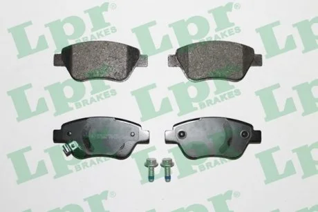 Колодки тормозн. передн. Opel Corsa 1.0-1.4 06- LPR 05P1247