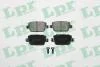 Колодки тормозн. задн. FORD FOCUS, GALAXY, KUGA, MONDEO LPR 05P1272 (фото 1)