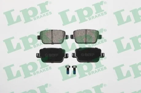 Колодки тормозн. задн. FORD FOCUS, GALAXY, KUGA, MONDEO LPR 05P1272