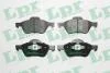 Колодки тормозн.передн.RENAULT MEGANE II 02- LPR 05P1279 (фото 1)