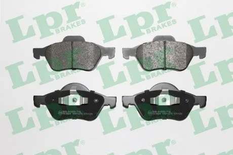 Колодки тормозн.передн.RENAULT MEGANE II 02- LPR 05P1279