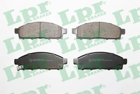Колодки тормозные передние. Mitsubishi L200 06- Pajero Sport (KH_) 09- LPR 05P1319