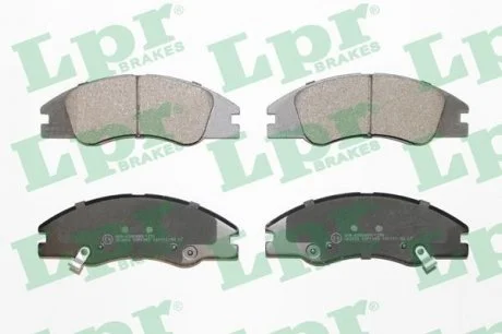 Колодки гальм. перед. KIA CARENS I, RIO 1.3/1.5/1.6 08.00-02.05 LPR 05P1349