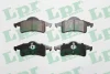 Колодки тормозные дисковые задние Jeep Cherokee (95-01), Grand Cherokee II (05P1 05P1354