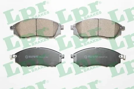 Колодки гальм. передня. NISSAN MURAVO, NAVARA, PATHFINDER LPR 05P1406