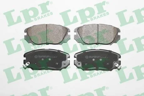 Тормозные колодки дисковые LPR 05P1409