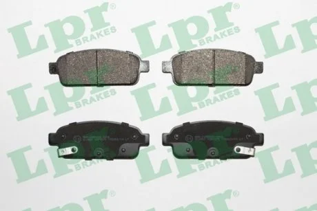 Комплект гальмівних колодок, дискове гальмо LPR 05P1575