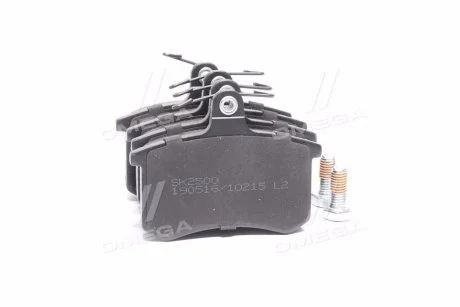 Колодки гальм. заднь (16,5mm) AUDI 80/90/100 82-; FIAT CROMA LPR 05P215