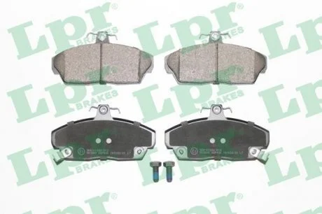Тормозные колодки дисковые LPR 05P430