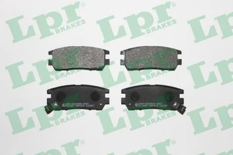 Тормозные колодки дисковые LPR 05P518 (фото 1)