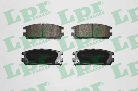 Гальмівні колодки дискові LPR 05P524