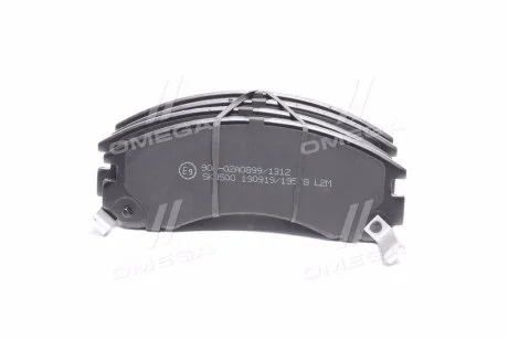 Колодки гальм. передня. CITROEN C-CROSSER; MITSUBISHI ECLIPSE, GALANT, LANCER, OUTLANDER LPR 05P578
