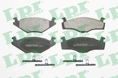 Тормозные колодки дисковые LPR 05P591