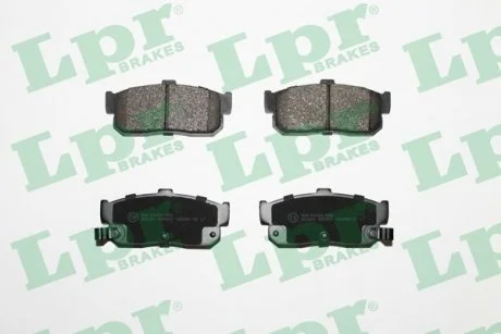 Гальмівні колодки дискові LPR 05P602