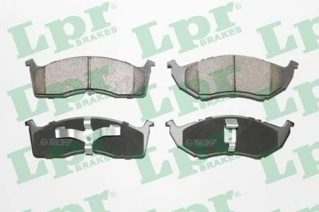 Колодки гальмівні дискові LPR 05P629