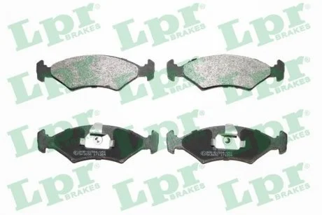 Гальмівні колодки дискові LPR 05P669