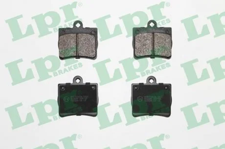 Колодки тормозные дисковые LPR 05P725
