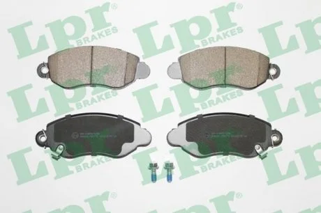 Гальмівні колодки перед RWD Ford Transit 00-06 LPR 05P775