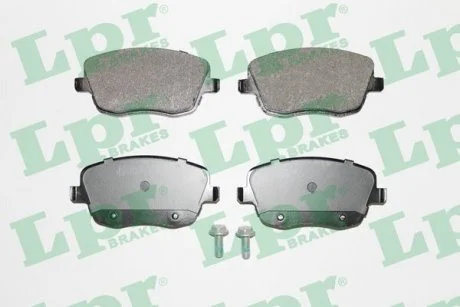 Тормозные колодки дисковые LPR 05P817