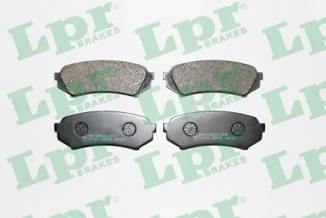 Колодки тормозн. задн. TOYOTA Landcruiser 70 96--> 4.2 TD LPR 05P835