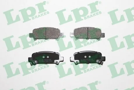 Тормозные колодки дисковые LPR 05P838