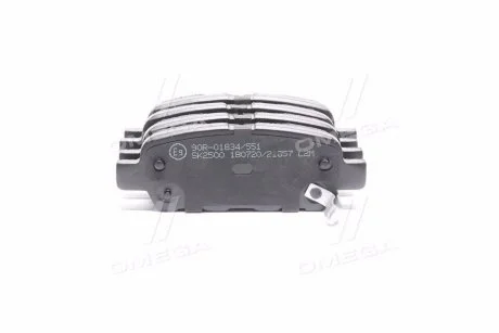 Колодки тормозн. задн. INFINITI EX, FX; NISSAN CUBE, JUKE, LEAF, MURANO, QUASHQAI/+2 LPR 05P857