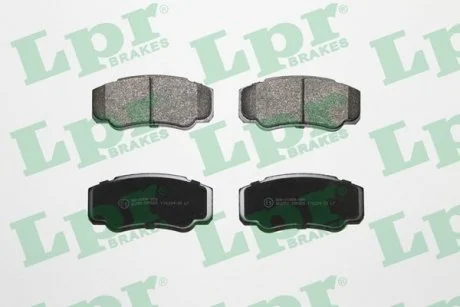 Колодки тормозн.задн. CITROEN JUMPER; FIAT DUCATO; PEUGEOT BOXER 1.9TD-2.8HDi 03.94- Q18 LPR 05P885