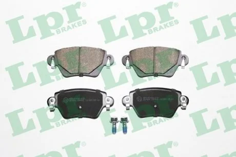 Колодки тормозные дисковые задние, комплект LPR 05P897 (фото 1)