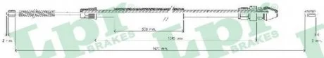 Тросик стояночного тормоза LPR C0369B