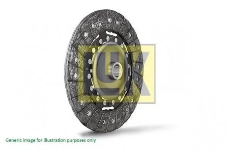 Диск сцепления, AUDI A4/A6/A8, SKODA Superb, VW Passat 2.3-2.8 91-08 LuK 324 0219 10