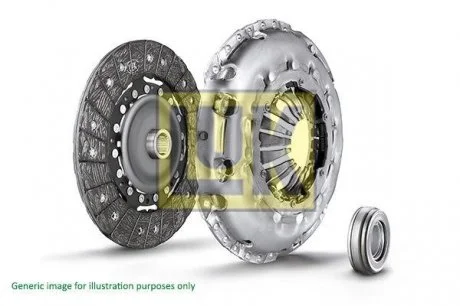 Сцепление (к-кт), JEEP Cherokee 2.5, 2.8 CRD 01-08 LuK 627 3024 00