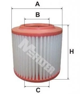 Фильтр воздушный D152 d87 H153 M-FILTER A 8048