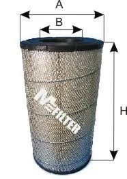 Фільтр повітряний M-FILTER A837