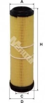 Фильтр воздушный D119.5 d76 h432 M-FILTER A 893