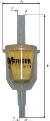 Фильтр топливный M-FILTER BF 01 (фото 1)