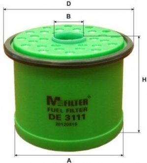 Фильтр топливный M-FILTER DE 3111 (фото 1)