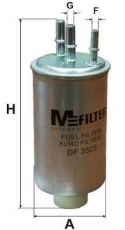 Фильтр топливный M-FILTER DF 3508 (фото 1)