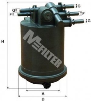 Фильтр топливный M-FILTER DF 3517 (фото 1)