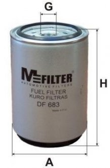 Фильтр топливный M-FILTER DF 683 (фото 1)