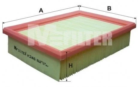 Фільтр повітряний M-FILTER K 246
