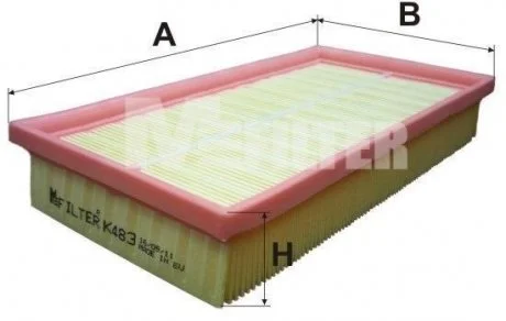 Фильтр воздушный M-FILTER K 483/1