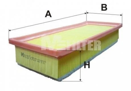 Фильтр воздушный M-FILTER K 7037 (фото 1)