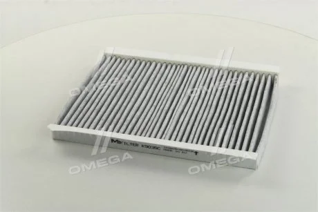 Фильтр салона FIAT Bravo, Stilo, LANCIA Delta III (угольный) M-FILTER K9035C