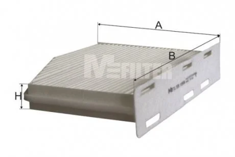 Фильтр салона AUDI A3, Q3, TT; SEAT ALHAMBRA, ALTEA/XL, LEON; SKODA OCTAVIA: VW GOLF V M-FILTER K 908
