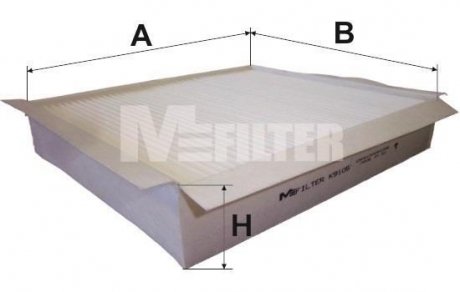 Фільтр повітряний M-FILTER K9105